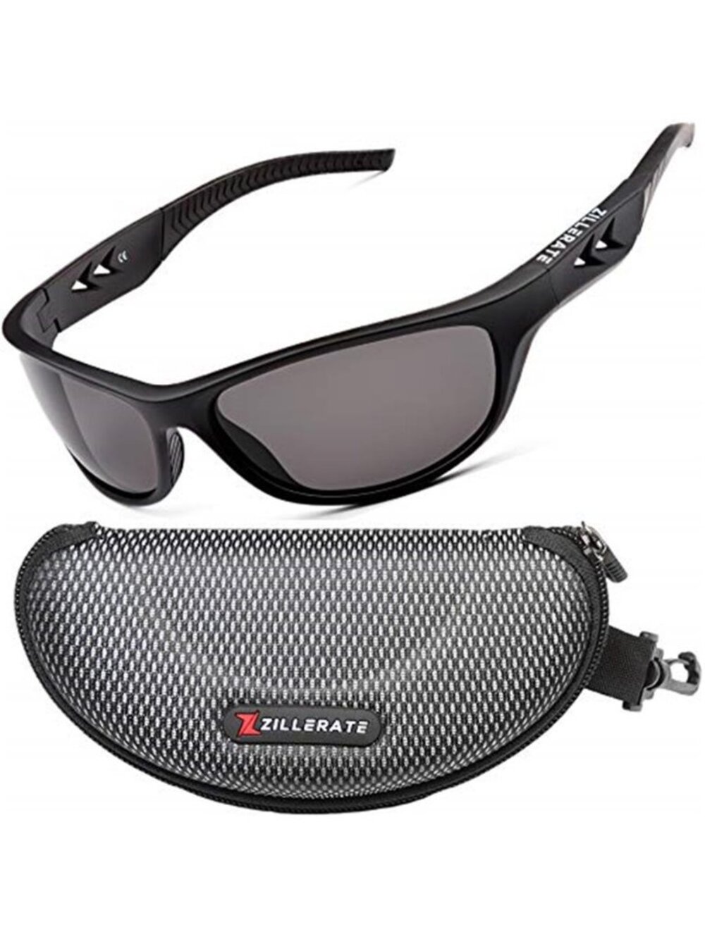 ZILLERATE Polarised Sports Sunglasses for Men & Women, Driving Cycling Golf